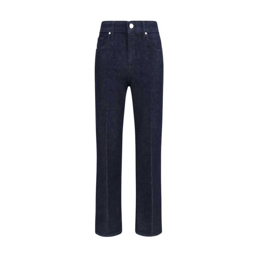 Jacob Cohen Blue Polyester Cropped Women's Jeans